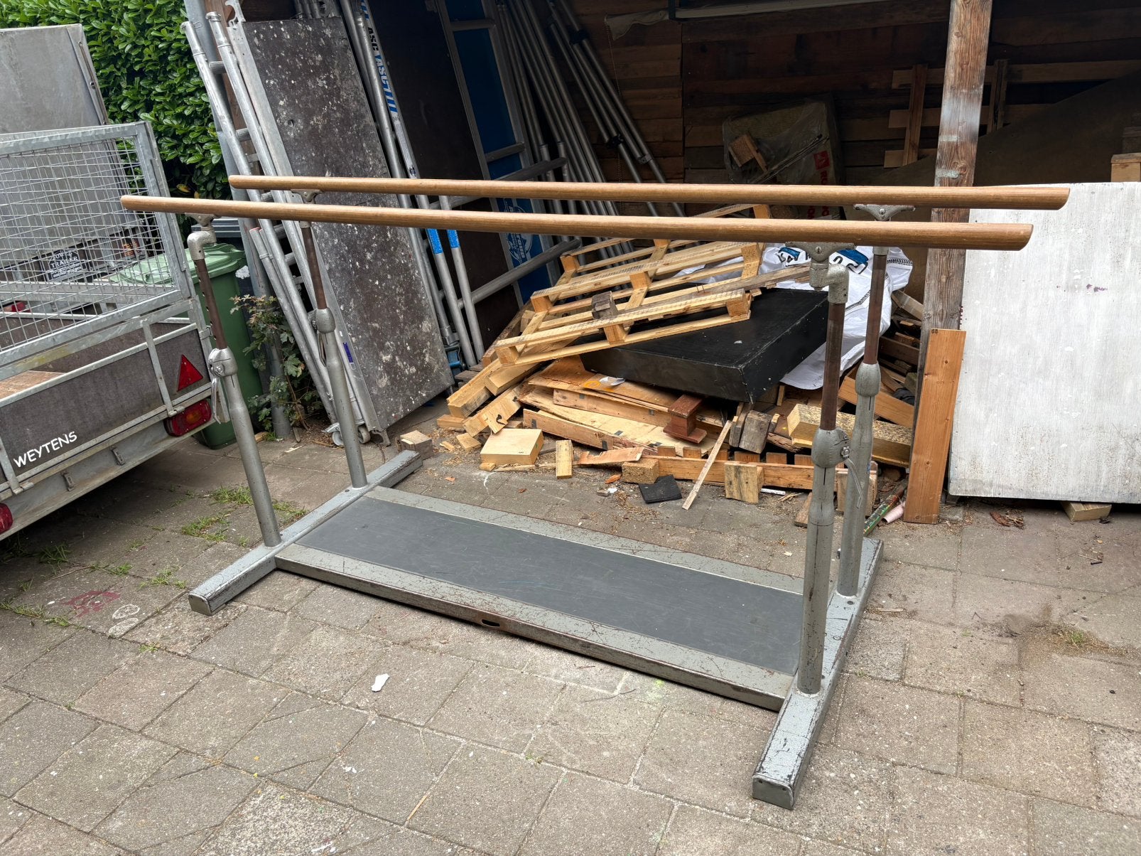 Turnbrug, verstelbaar, merk Janssen - Fritsen, Sport en Fitness, Turnen, Ophalen, Gebruikt, Materiaal, Maat 36 t/m 42