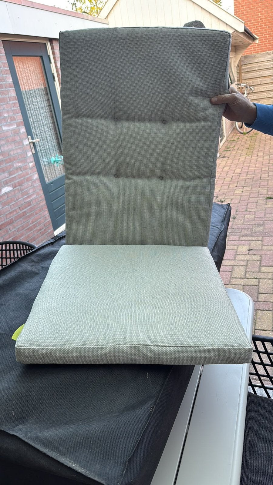 4x Nieuwe Life Tuinkussens BuitenHof Tuinmeubelen, Tuin en Terras, Tuinmeubel-accessoires, Verzenden, Zo goed als nieuw