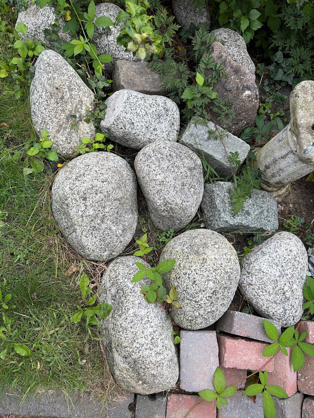 Decoratieve rotsen/keien voor tuin of landschap, Gebruikt, Graniet, Ophalen of Verzenden, Kei