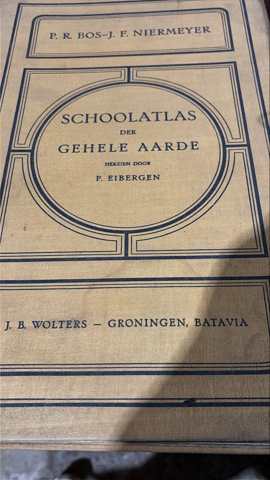 Bosatlas der Gehele Aarde - 1939 - Zesendertigste Druk, Bosatlas, 1800 tot 2000, Wereld, Ophalen