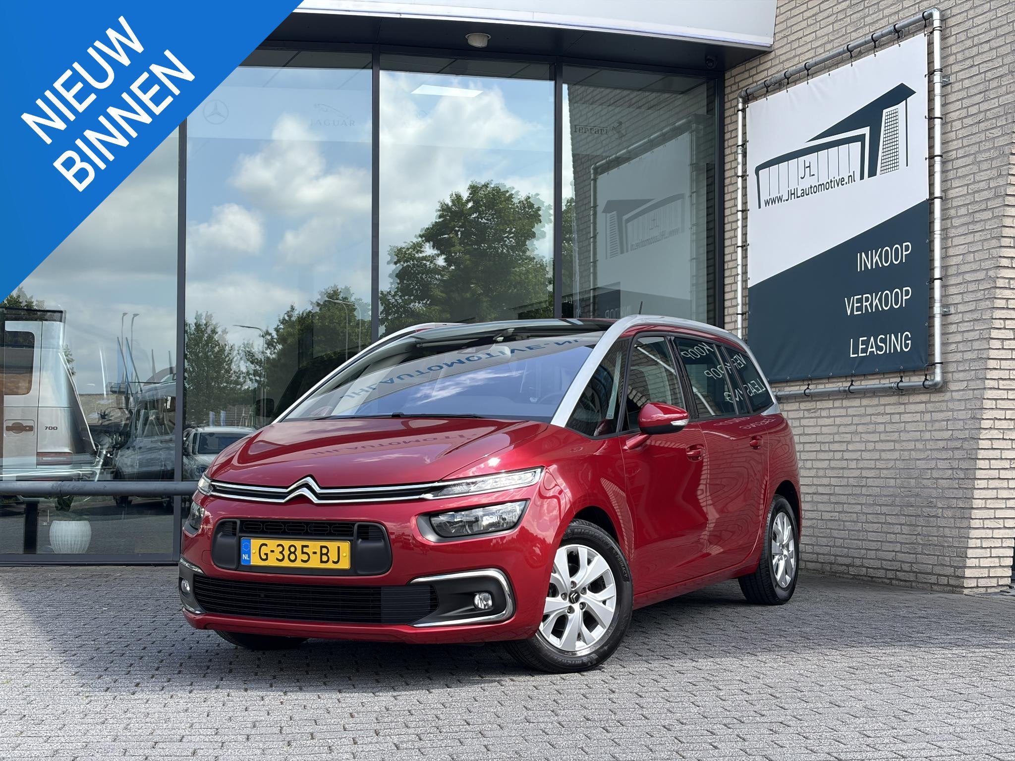 Citroen Grand C4 SpaceTourer 1.2*130PK*NAVI*CRUISE*ECC*CARPL, Voorwielaandrijving, Stof, Gebruikt, 1199 cc