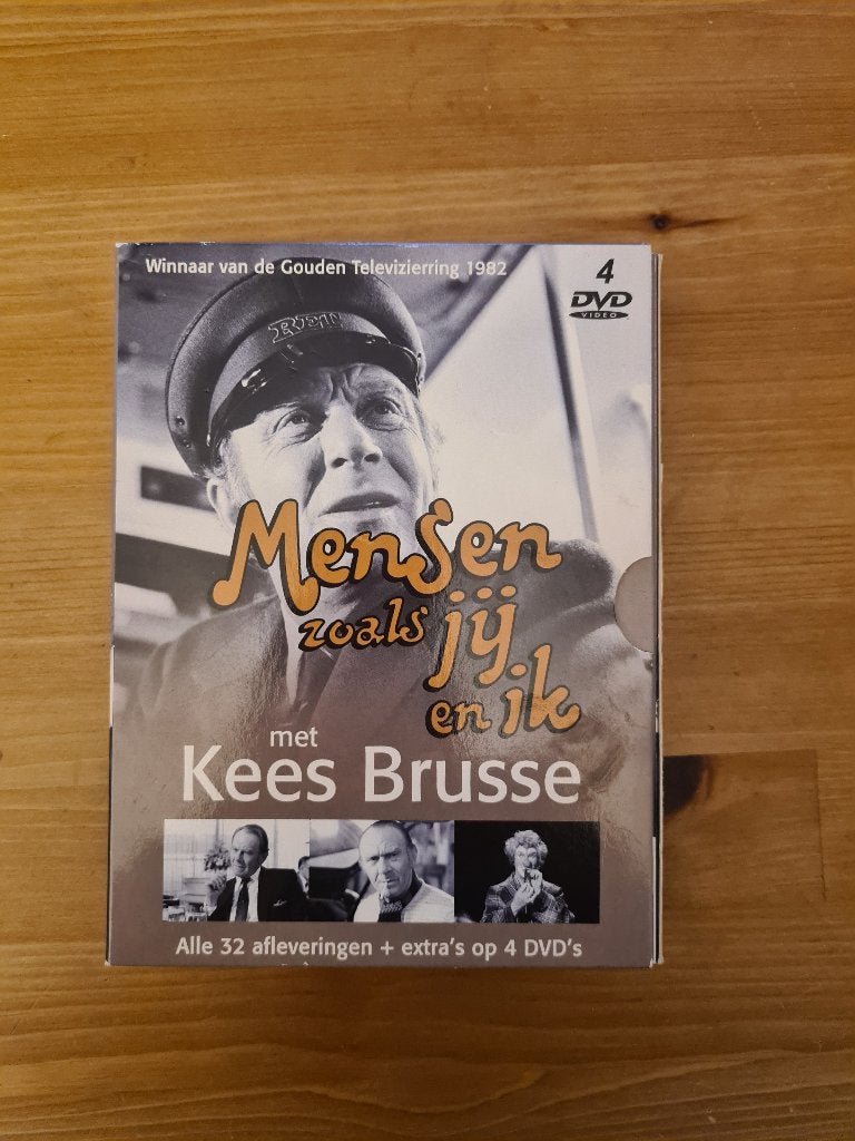 Kees Brusse - Mensen zoals jij en ik 4xDVD Boxset, Alle leeftijden, Boxset, Drama, Ophalen of Verzenden