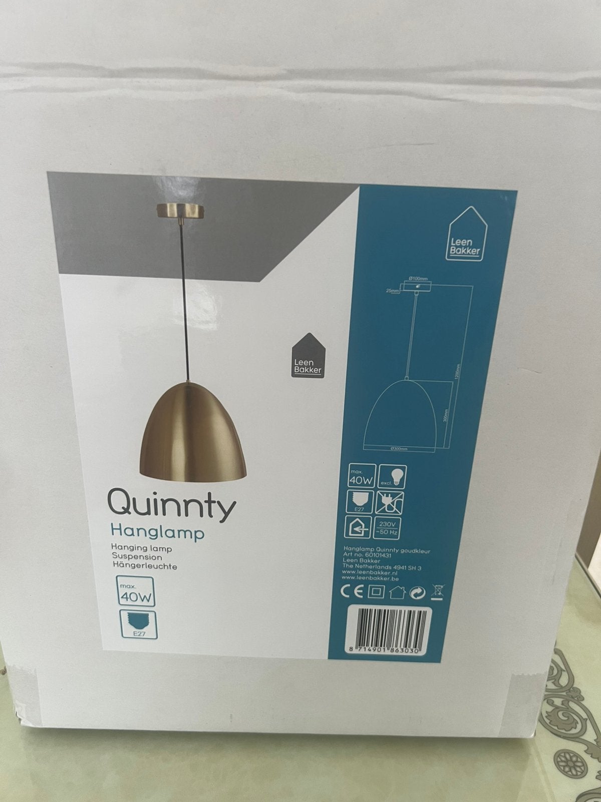 Hanglamp nıeuw, Ophalen of Verzenden, Zo goed als nieuw
