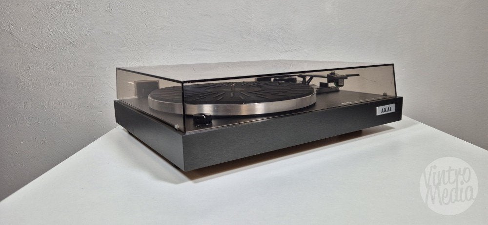 Akai AP-B20C Platenspeler | Auto-Afslag | Audio Technica, Ophalen of Verzenden, Refurbished, Platenspeler, Akai