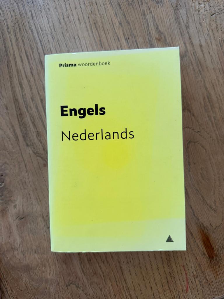 Prisma woordenboek Engels Nederlands, Ophalen of Verzenden, Zo goed als nieuw, Prisma of Spectrum, Engels