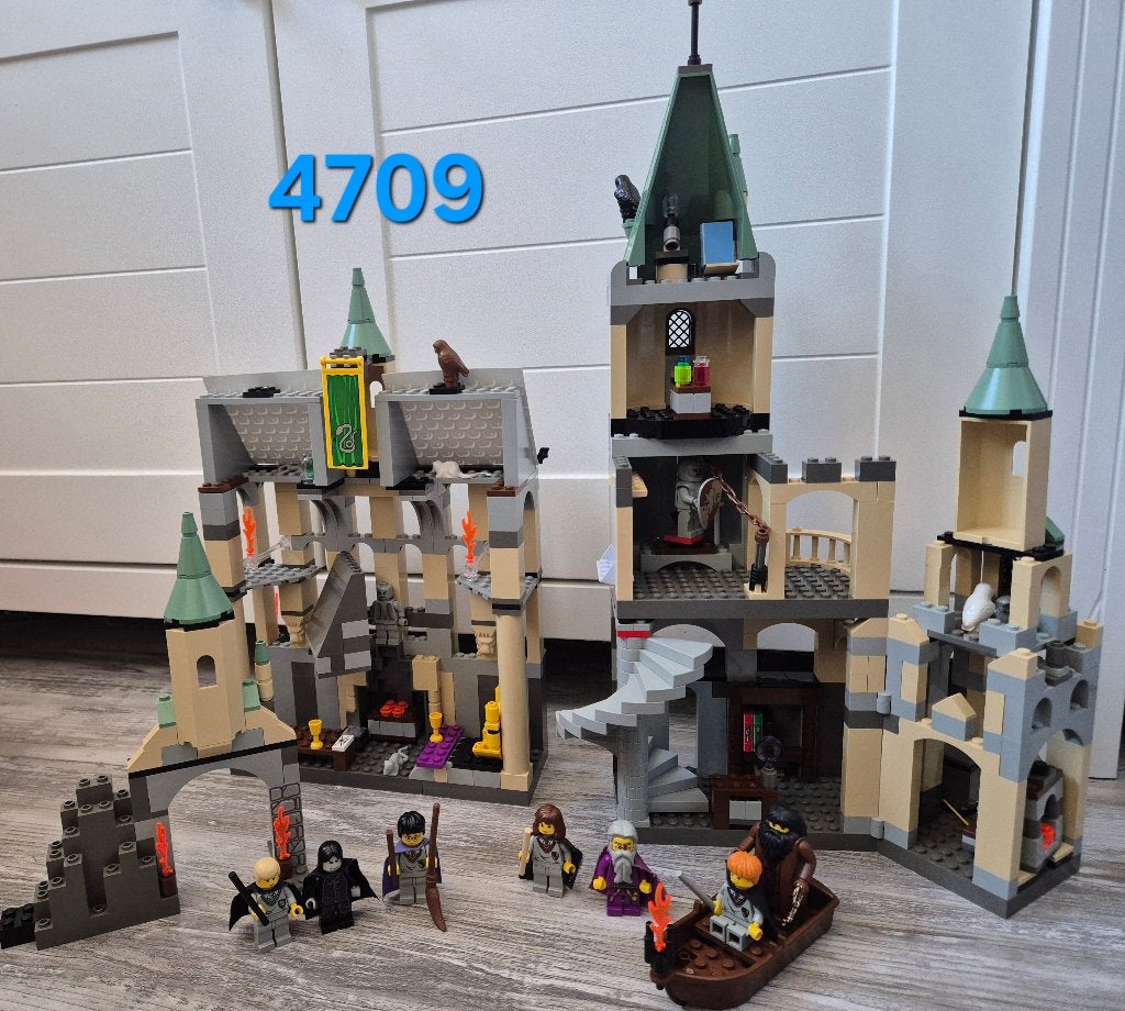 4709 Hogwarts Castle, Lego, Compleet, Harry Potter, Ophalen of Verzenden