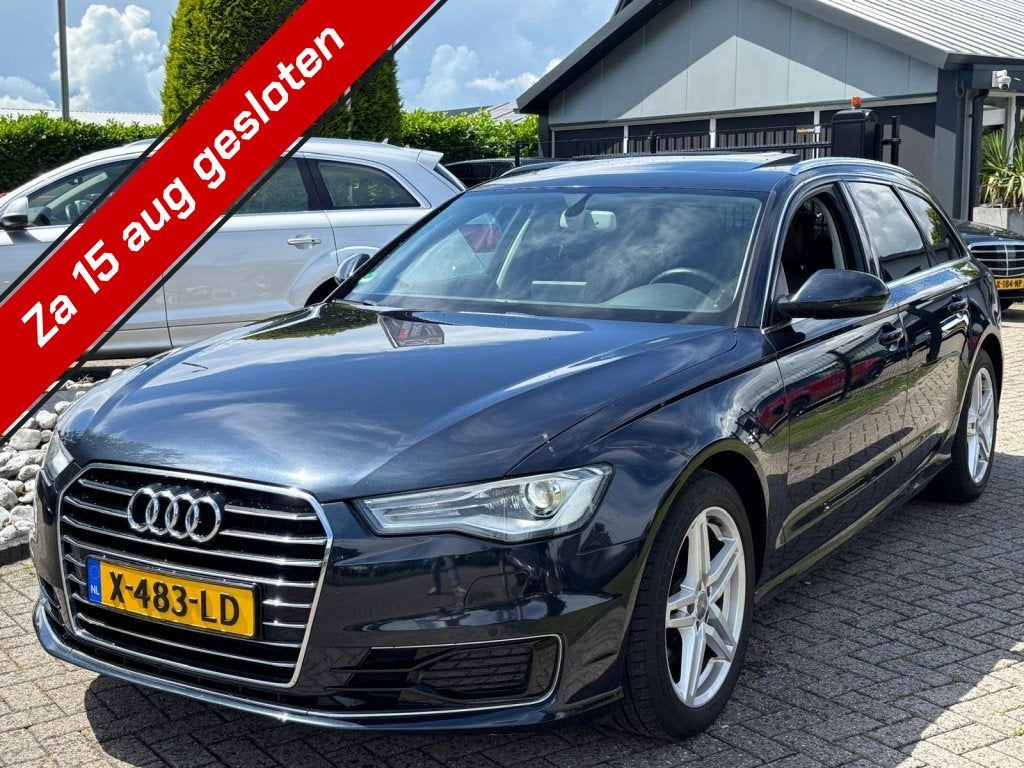 Audi A6 Avant 1.8 TFSI 2016 Automaat Trekhaak Panoramadak, Auto's, Automaat, Euro 6, 4 cilinders, Start-stop-systeem