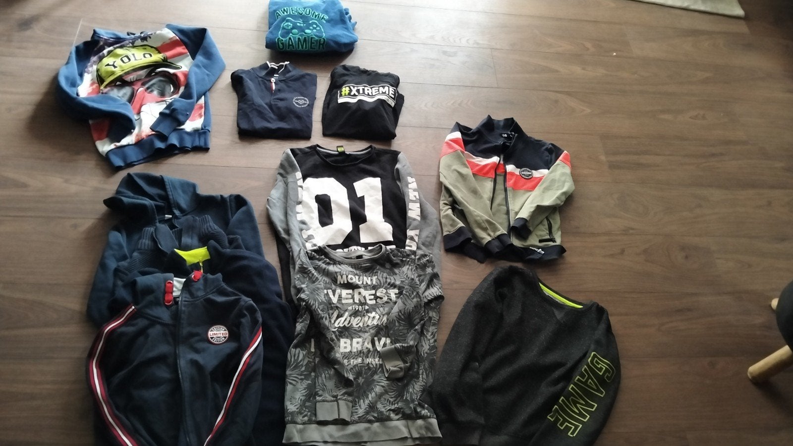 Jongens kledingpakket maat 140/148 (19 stuks), Ophalen of Verzenden, Gebruikt, Maat 140