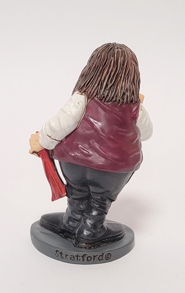 Meat Loaf zanger beeldje by Warren Stratford decoratie deco, Info@deconoord.nl, Deco Noord, Nieuw, Ophalen of Verzenden