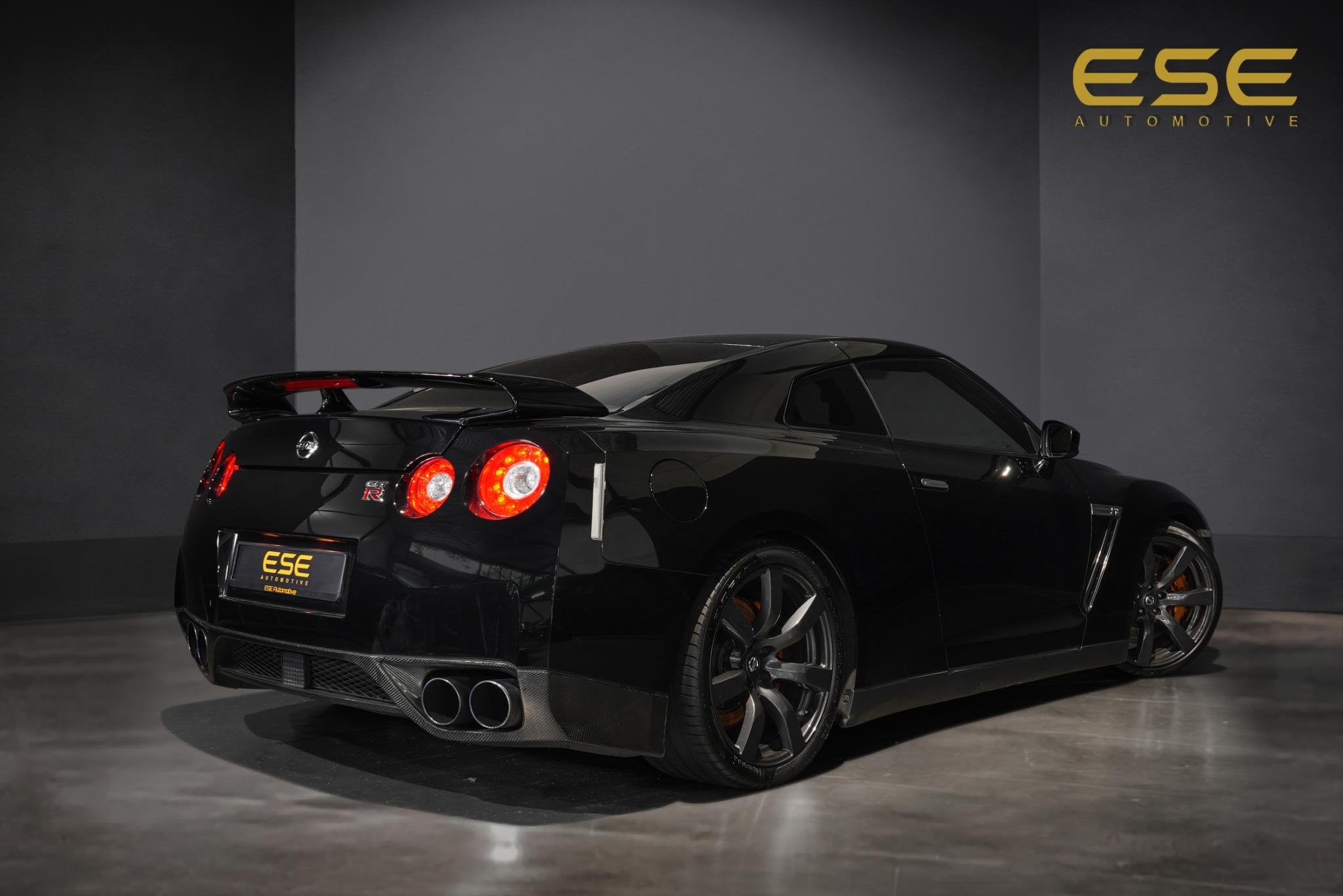 Nissan GT-R 3.8 V6 Black, Auto's, Automaat, Gebruikt, 1715 kg, GT-R