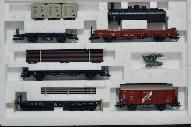 Märklin Spur H0 48801 Güterwagen Set "Schwerer Güterzug", Wisselstroom, Verzenden, Märklin, Nieuw