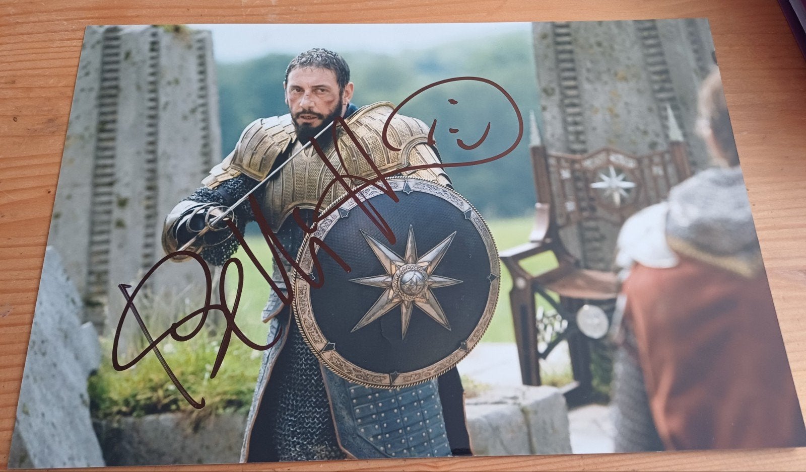 Sergio Castellitto handtekening gesigneerde foto 30x20cm, Verzamelen, Ophalen of Verzenden, Zo goed als nieuw, Foto of Kaart