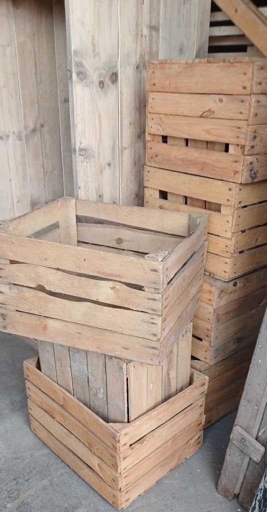 Fruitkistjes houten kratjes 30x40x50cm 7,50 p.st., Doe-het-zelf en Verbouw, Kratten en Dozen, Ophalen, 40 tot 60 cm, 50 tot 75 cm
