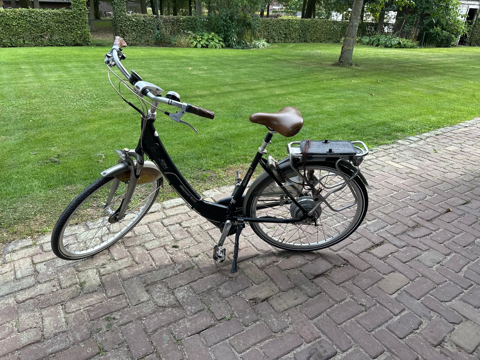 Gebruikte elektrische fiets, Sparta ion m-gear, Gebruikt, 51 tot 55 cm, 30 tot 50 km per accu, Ophalen
