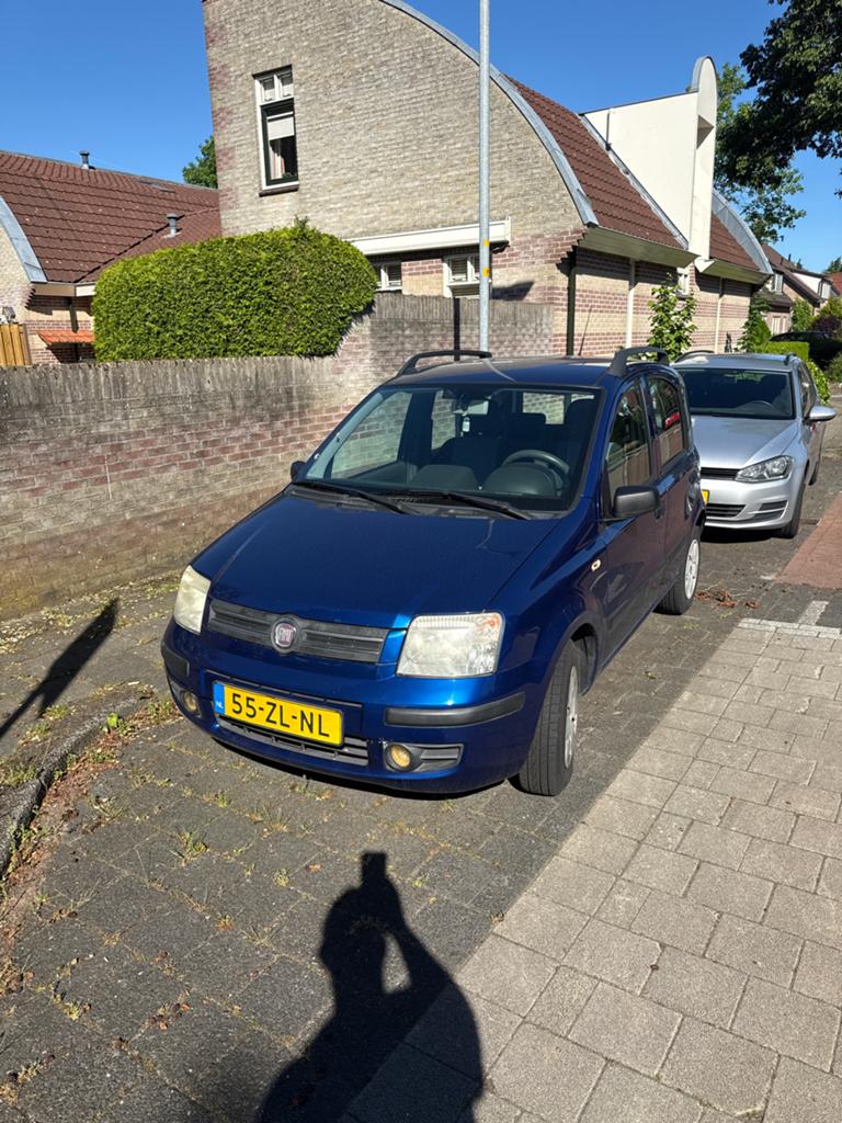 Fiat Panda 1.2 44KW 60PK 2008 Blauw, Auto's, Fiat, Voorwielaandrijving, Origineel Nederlands, Handgeschakeld, Particulier