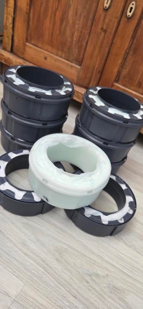 Luier emmer met 9 cassettes (luieremmer zakken), Ophalen, Sangenic, Luieremmer, Nieuw