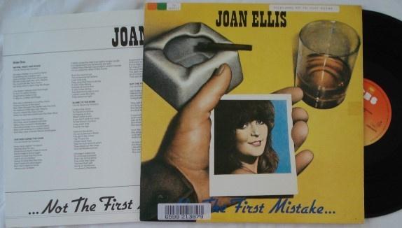 Joan Ellis - Not the first mistake, Inclusief binnenhoes, Ophalen of Verzenden, Gebruikt, 12 inch