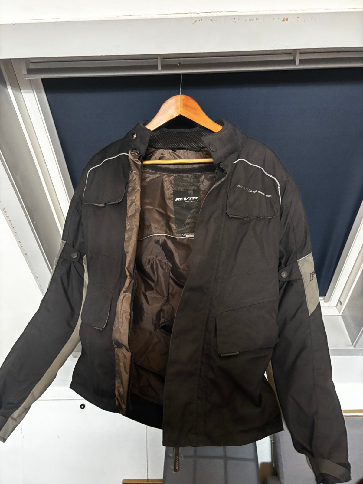 Revvit Motorjas maat S, Ophalen of Verzenden, Tweedehands, Heren, Jas | textiel