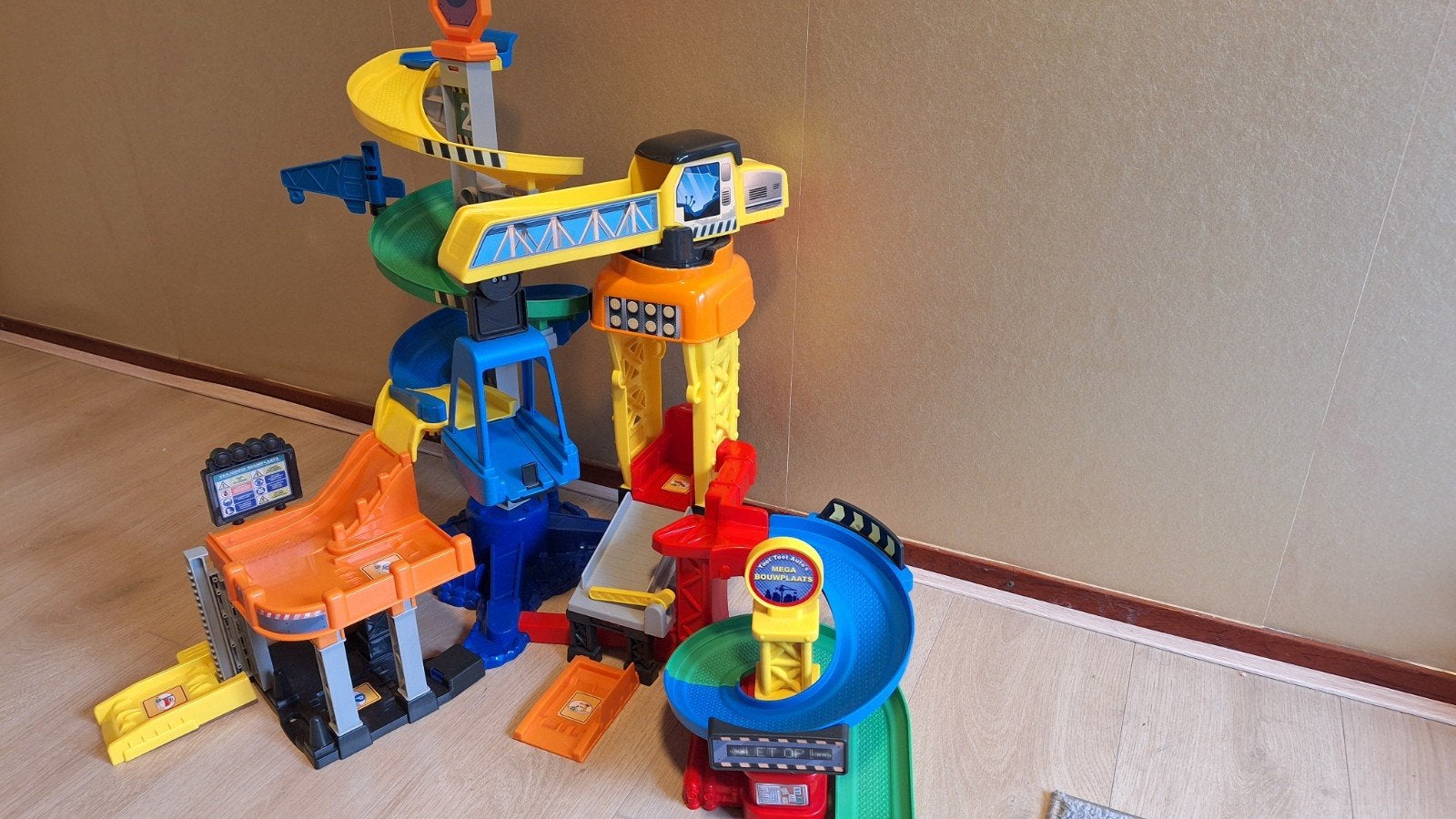 VTech Toet Toet Auto's Mega Bouwplaats, Ophalen of Verzenden, Zo goed als nieuw, 2 tot 4 jaar