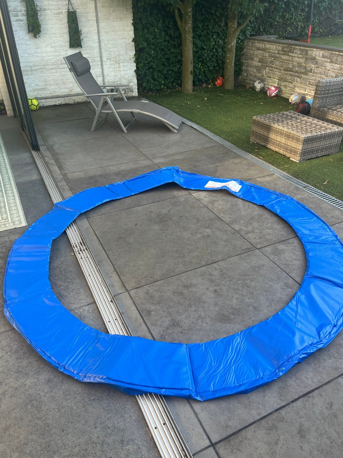 Trampolinerand, Kinderen en Baby's, Speelgoed | Buiten | Trampolines, Ophalen, Zo goed als nieuw