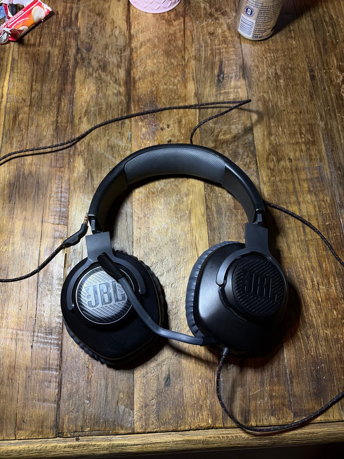 JBL Quantum 300 Gaming Headset - Zwart, met microfoon, Audio, Tv en Foto, Gebruikt, JBL, Ophalen of Verzenden, Over-ear