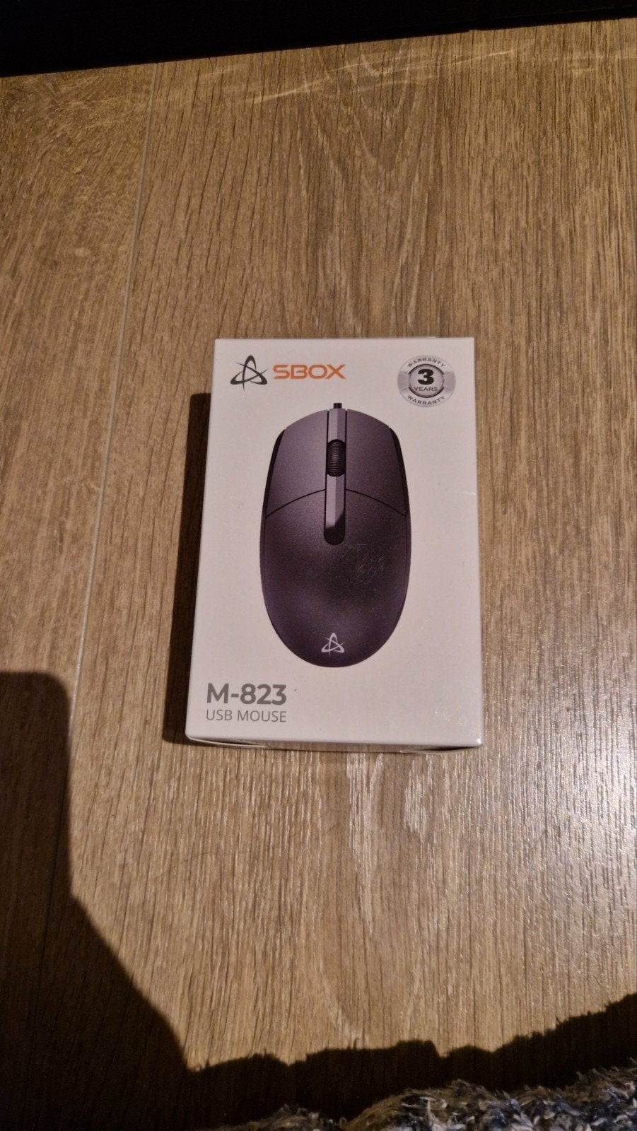 SBOX M-823 USB Muis - Nieuw in doos, Computers en Software, Muizen, Ophalen, Muis, Nieuw, SBOX
