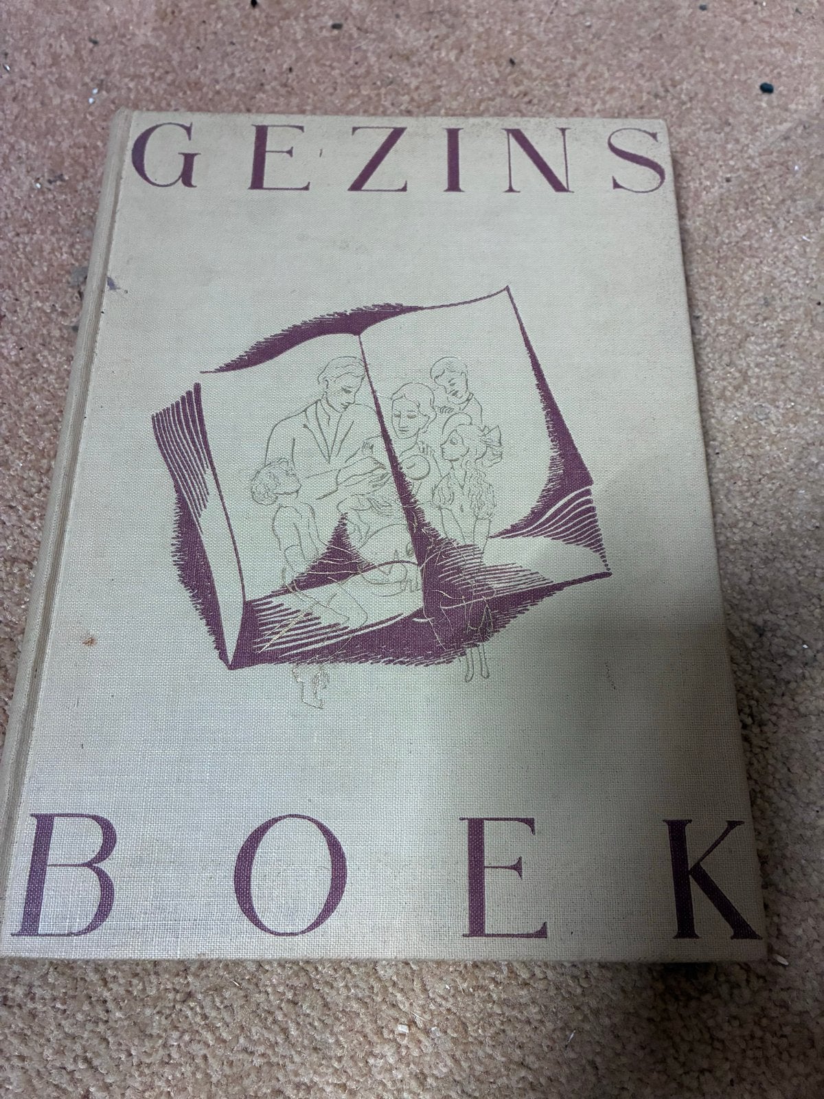 Gezinsboek - Samengesteld door Divendal, v.d. Hallen, Sweers, Antiek en Kunst, Ophalen of Verzenden