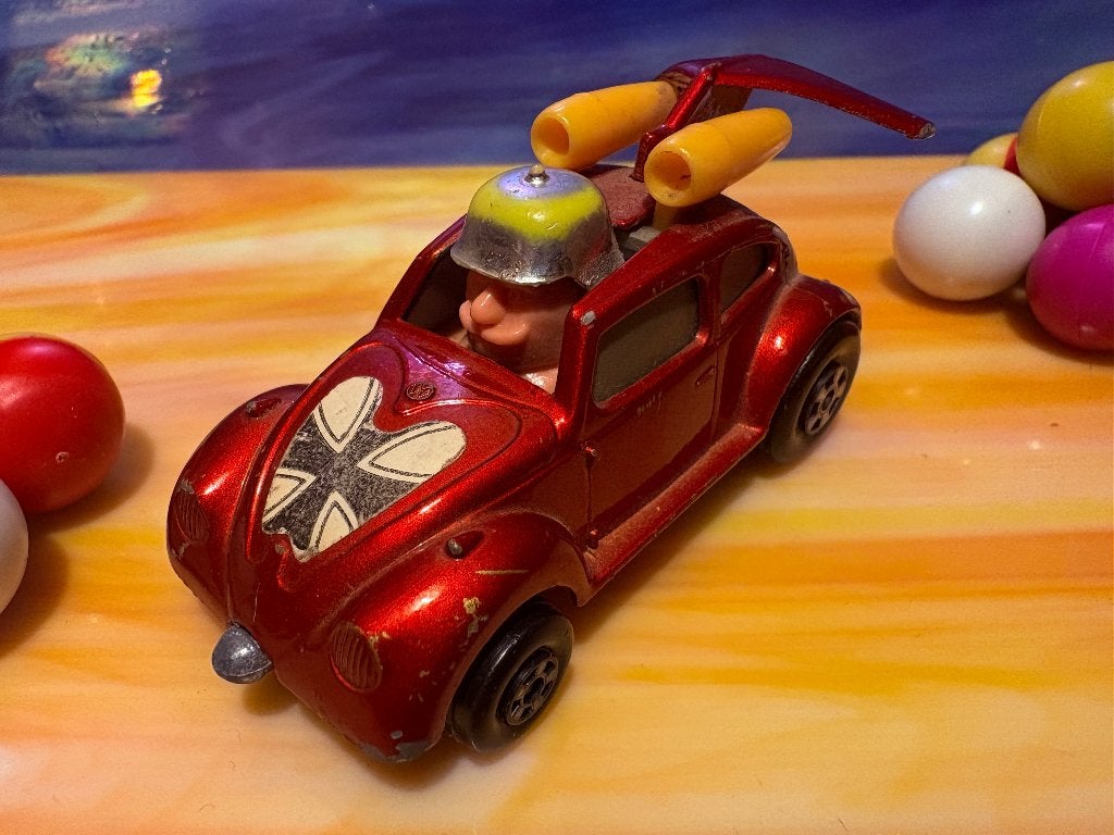 Matchbox Superfast No 11 Flying Bug 1972 buggy, Ophalen of Verzenden, Gebruikt, Auto