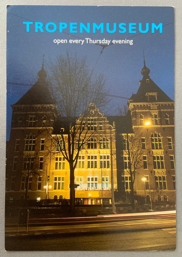 Tropenmuseum Amsterdam, Verzenden, 1980 tot heden, Ongelopen, Noord-Holland