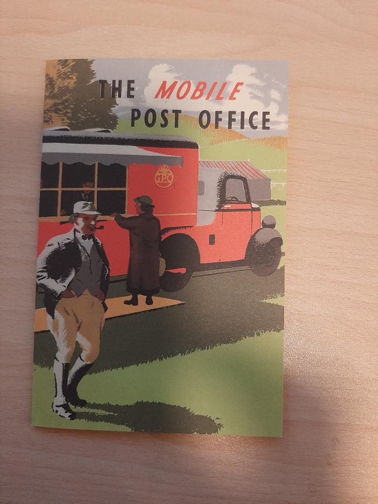 The mobile postoffice Mobiele postkantoor, Verzenden, Gelezen
