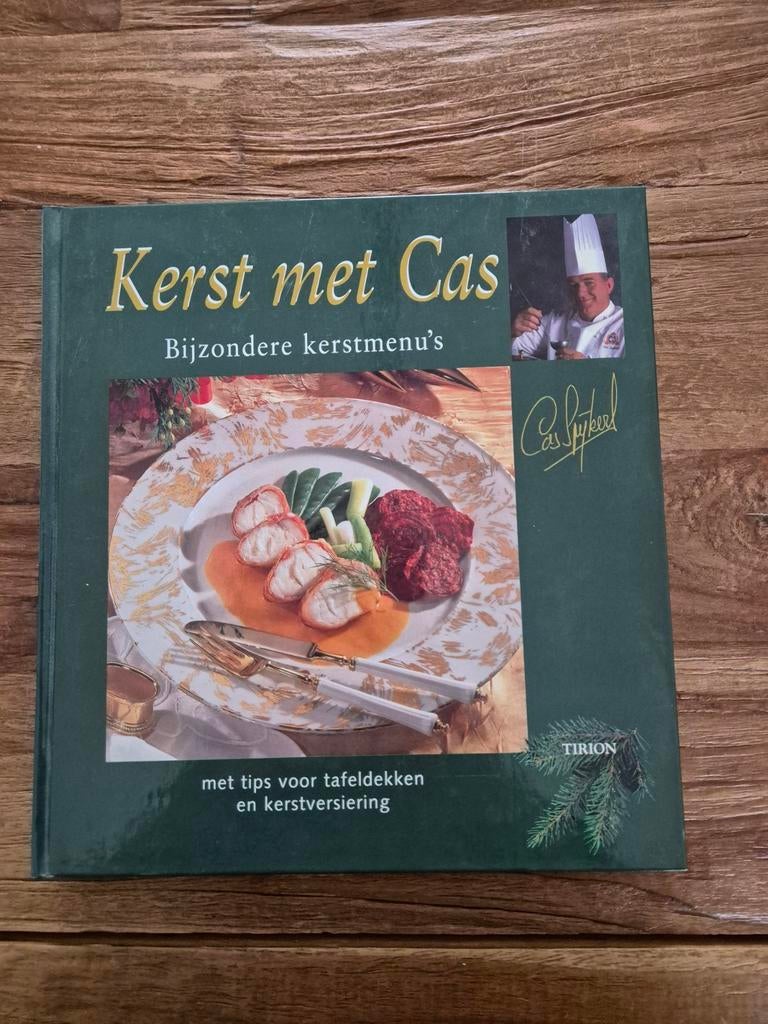 C. Spijkers - Kerst met Cas, Boeken, Kookboeken, Ophalen of Verzenden, Gelezen, C. Spijkers