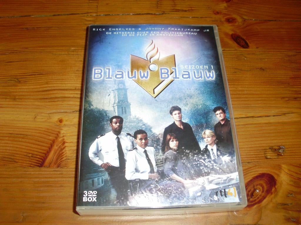 Blauw Blauw / DVD / serie / seizoen 1, Vanaf 12 jaar, Ophalen of Verzenden, Gebruikt, Actie en Avontuur