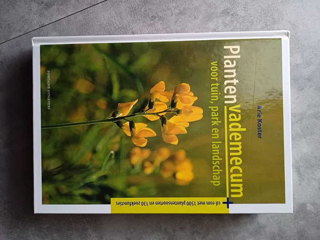 Planten Vademecum met CD-ROM, Boeken, Ophalen of Verzenden, Nieuw, Arie Koster, Tuinieren en Tuinplanten