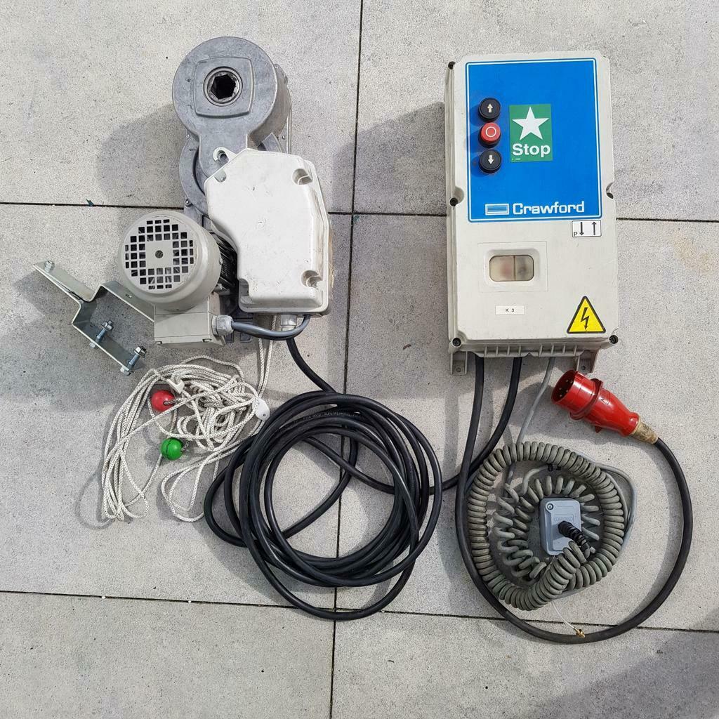 Crawford cdm6 motor overheaddeur roldeur garagedeur, Doe-het-zelf en Verbouw, Gebruikt, Garagedeur, Ophalen of Verzenden, Metaal