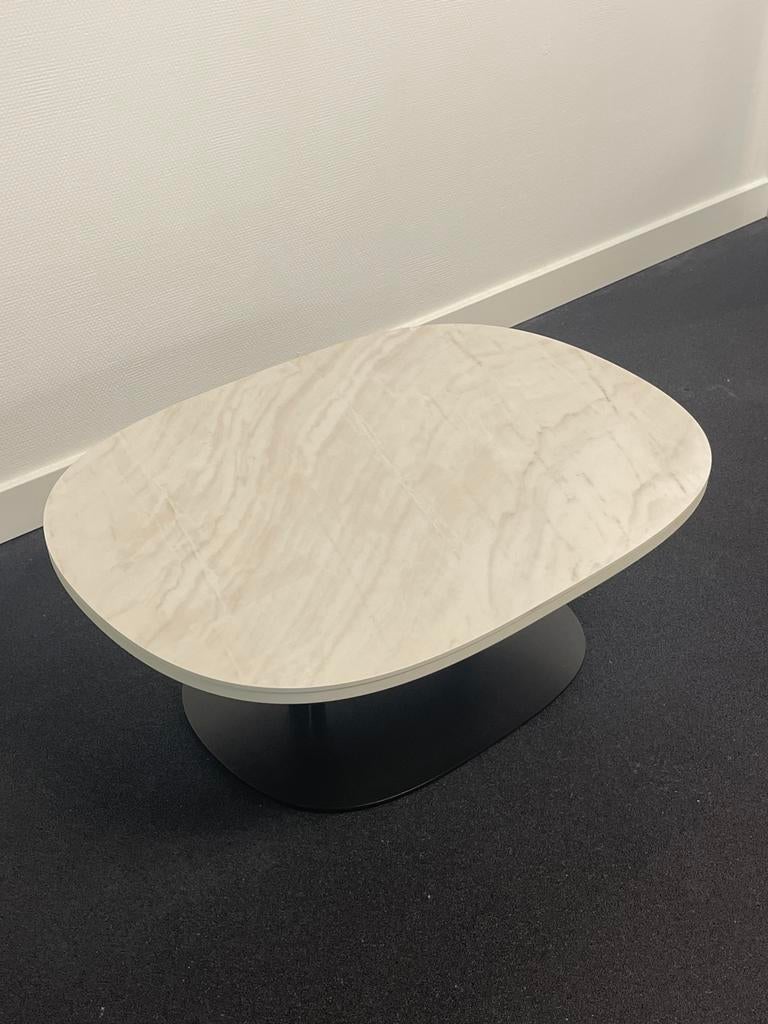 Leolux Toveri salontafel keramiek gloss Raffaelo, Huis en Inrichting, Ophalen, Nieuw, 50 tot 100 cm, Minder dan 50 cm
