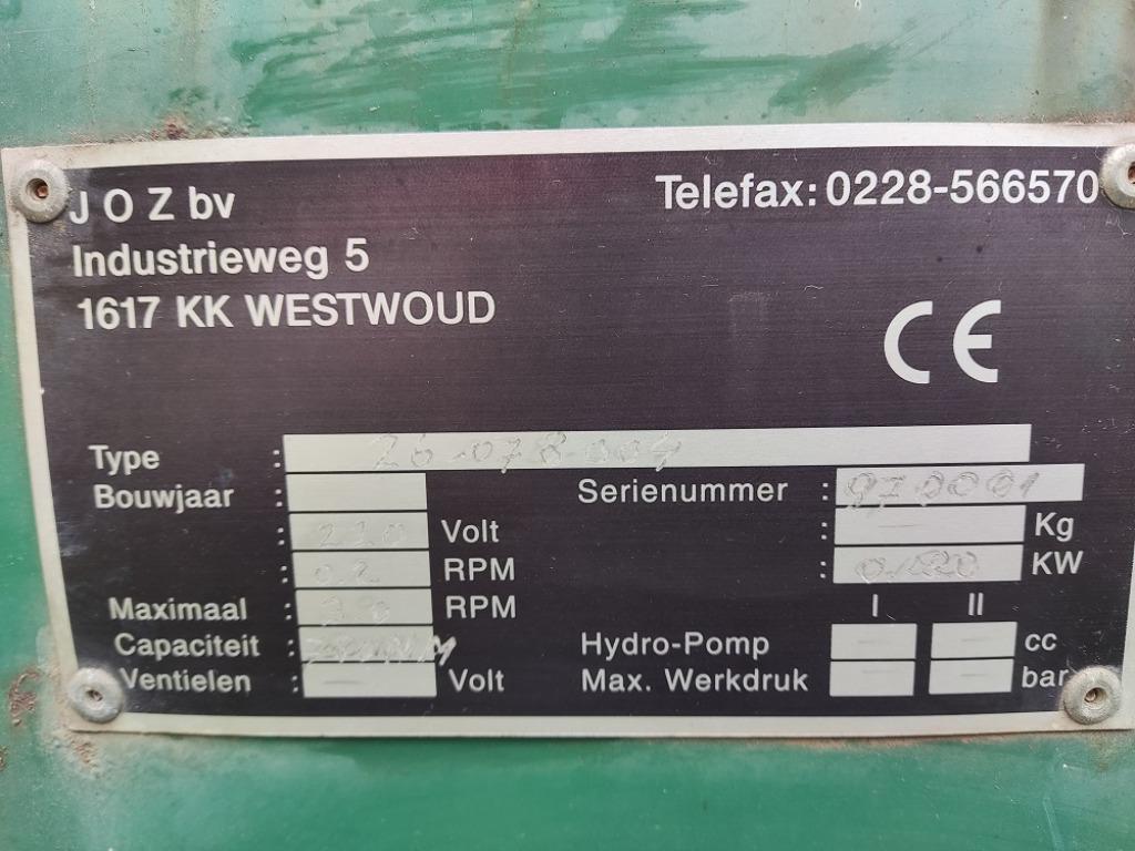 JOZ elektrische aftakas (type 26-078-004), Verzenden, Akkerbouw, Overige typen