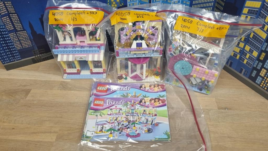 Lego Friends Heartlake Winkelcentrum 41058 2014, Kinderen en Baby's, Speelgoed | Duplo en Lego, Ophalen of Verzenden, Zo goed als nieuw