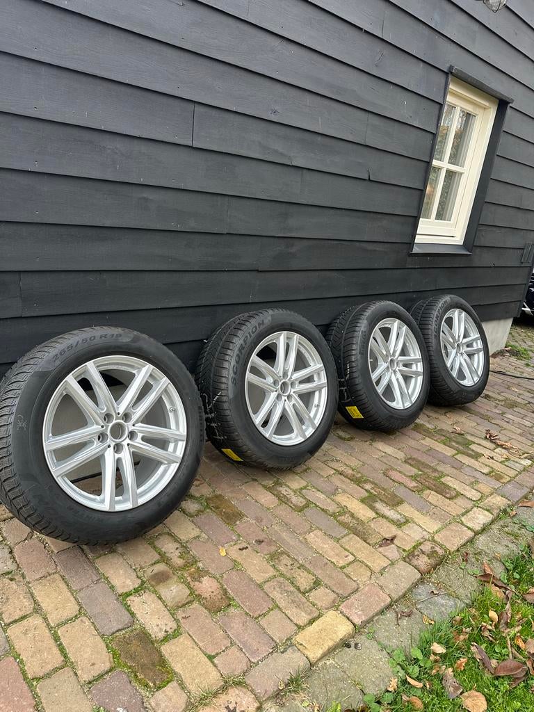 Rial Velgen met Winterbanden 265/50 R19, Gebruikt, 265 mm, Banden en Velgen, Winterbanden