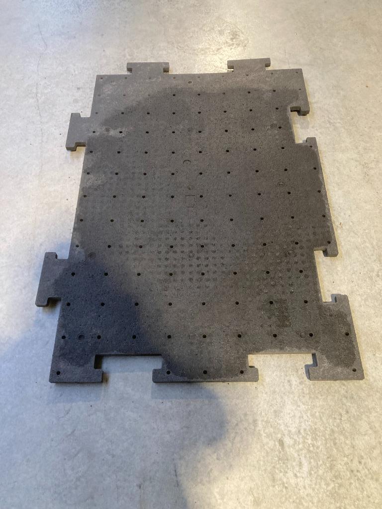 Safepad 20 mm gebruikt  perfecte staat ook onder zwembad, Ophalen, Zo goed als nieuw, 20 m² of meer