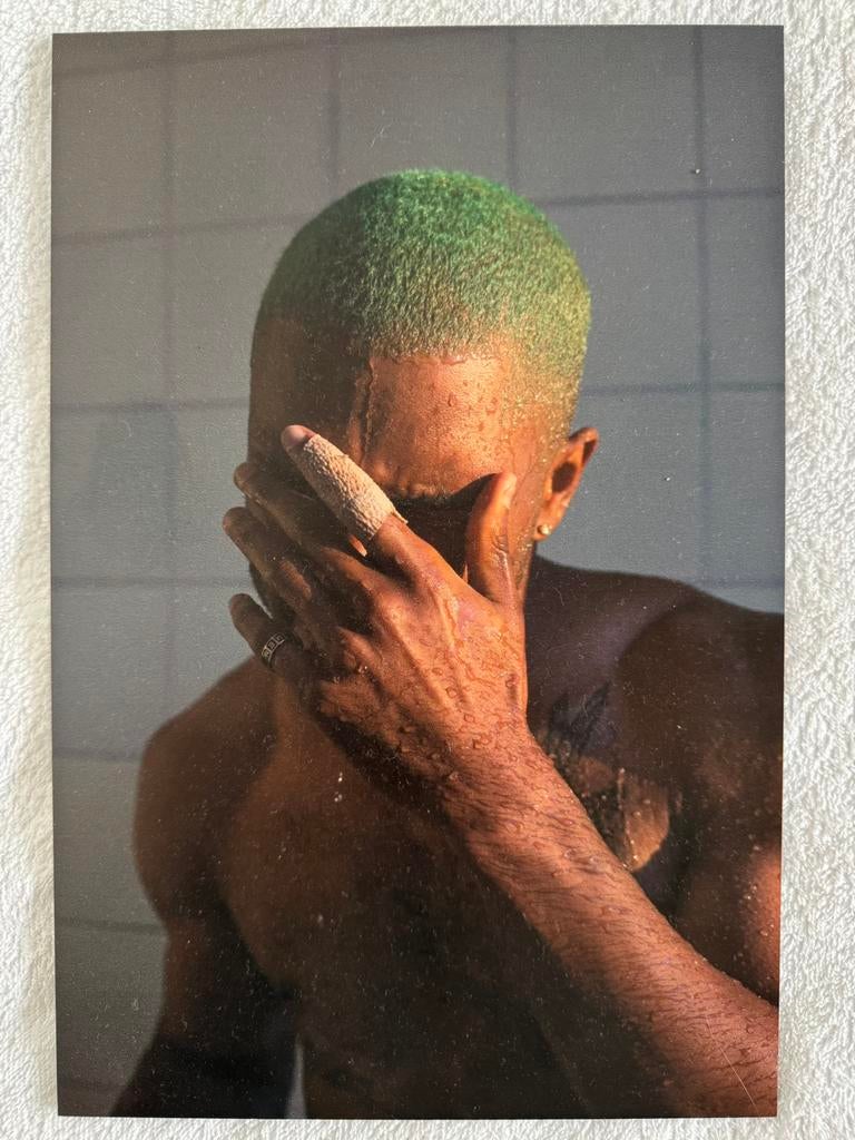Frank Ocean – Blond(e) albumcover op Dibond 30 x 20 (mat), Huis en Inrichting, Woonaccessoires | Schilderijen, Tekeningen en Foto's