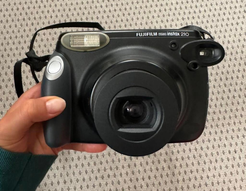 Fujifilm Instax Wide 210 + 20 foto’s film – Perfect werkend, Ophalen of Verzenden, Zo goed als nieuw, Polaroid, Fuji