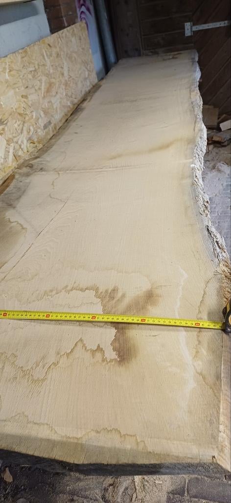 Gedroogde eiken schaaldelen van 20 tot 85 cm breed., Ophalen, Minder dan 15 m²