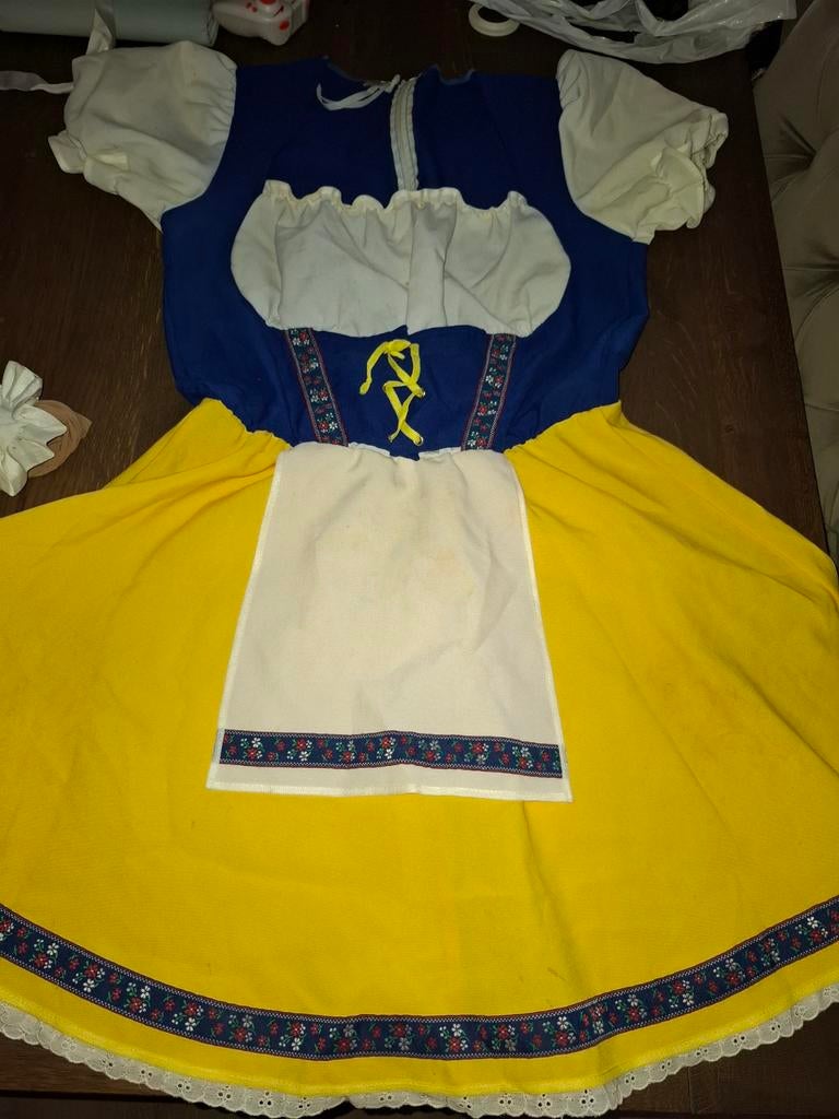 Bierjurk carnaval met bijpassende accessoires M/L, Kleding | Dames, Carnavalskleding en Feestkleding, Ophalen of Verzenden, Gedragen