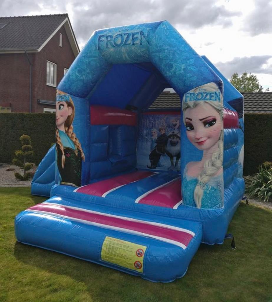 TE HUUR || Frozen Springkussen, Ophalen, Zo goed als nieuw, Overige