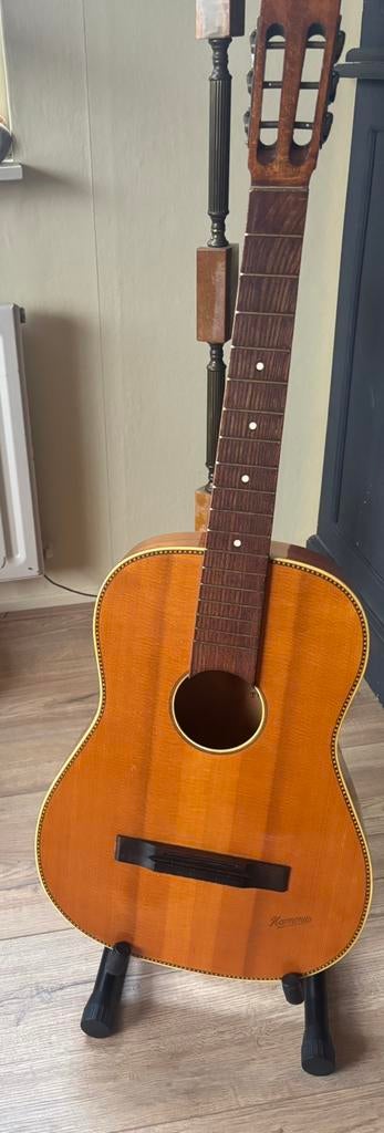 Prachtige vintage jaren 60 Harmonie gitaar, Muziek en Instrumenten, Snaarinstrumenten | Gitaren | Akoestisch, Ophalen of Verzenden