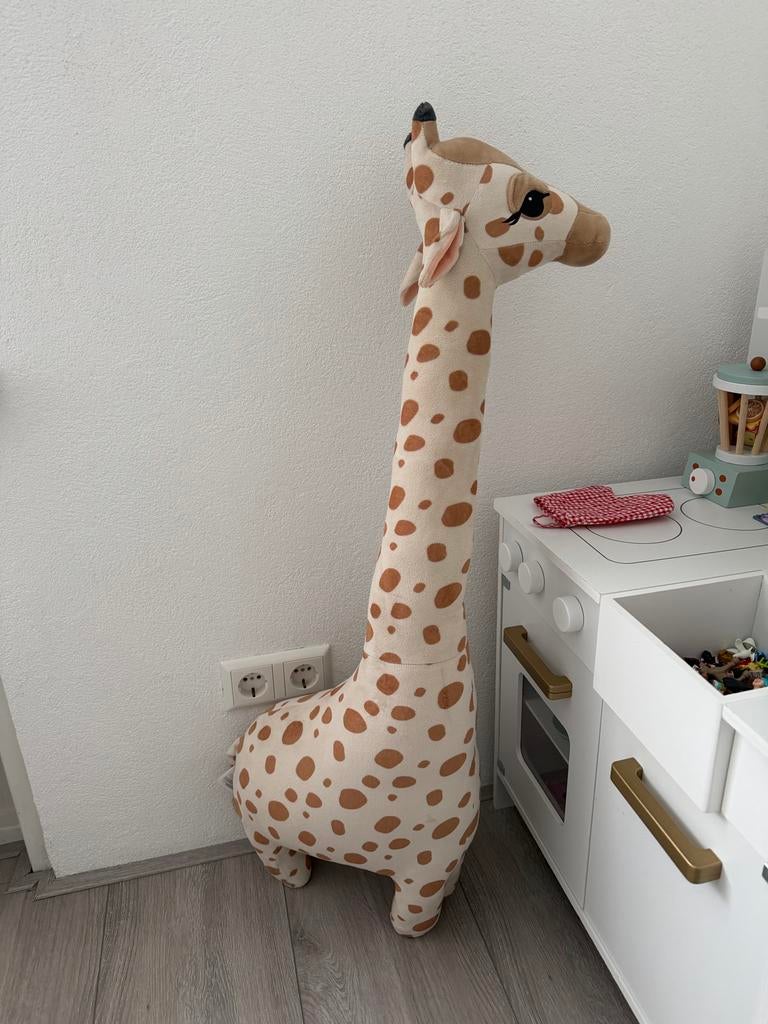 H&M Giraffe Knuffel - Bekend en Geliefd!, Kinderen en Baby's, Speelgoed | Knuffels en Pluche, Ophalen of Verzenden, Zo goed als nieuw