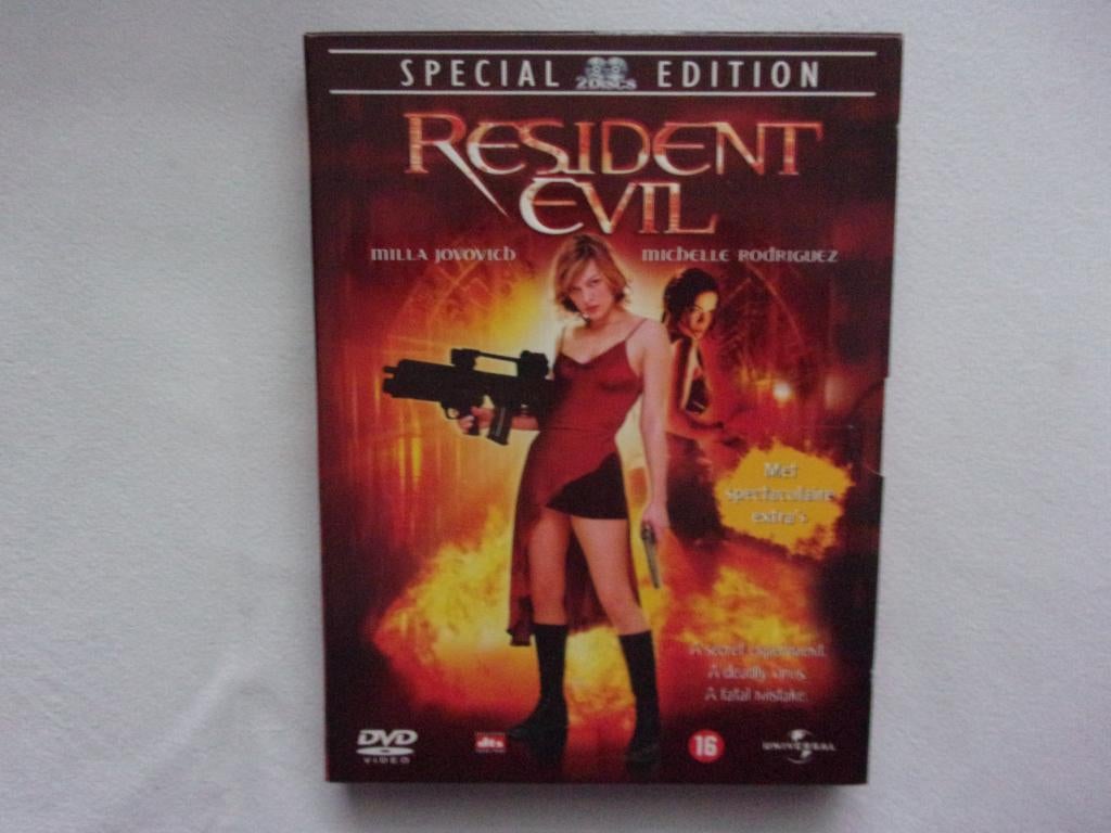 Resident evil DVD, Vanaf 16 jaar, Ophalen of Verzenden, Gebruikt, Overige genres