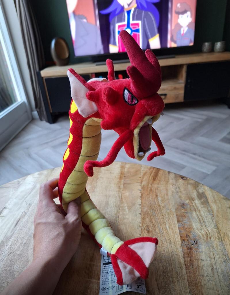 Nieuwe Gyarados Knuffel - Pokémon Pluche, Pokemon, Overige typen, Nieuw, Ophalen of Verzenden