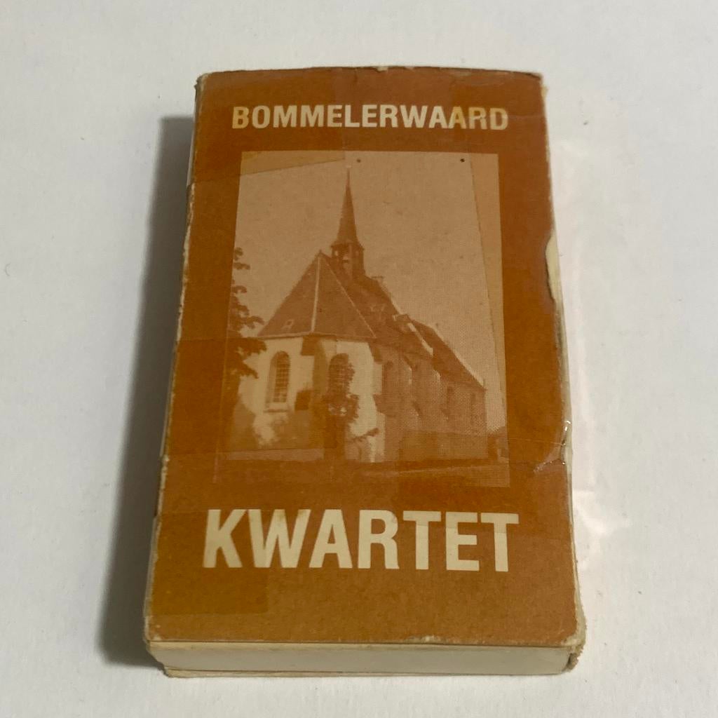 Bommelerwaard Kwartet - Vintage Kwartetspel, Ophalen of Verzenden, Gebruikt, Kwartet(ten)
