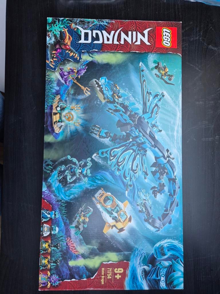 Lego Ninjago, set 71754, water dragon, Kinderen en Baby's, Speelgoed | Duplo en Lego, Ophalen, Zo goed als nieuw
